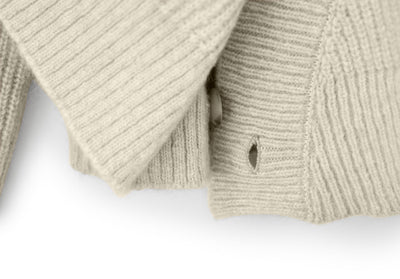 Asymmetrischer Cardigan aus Alpaka | Damen