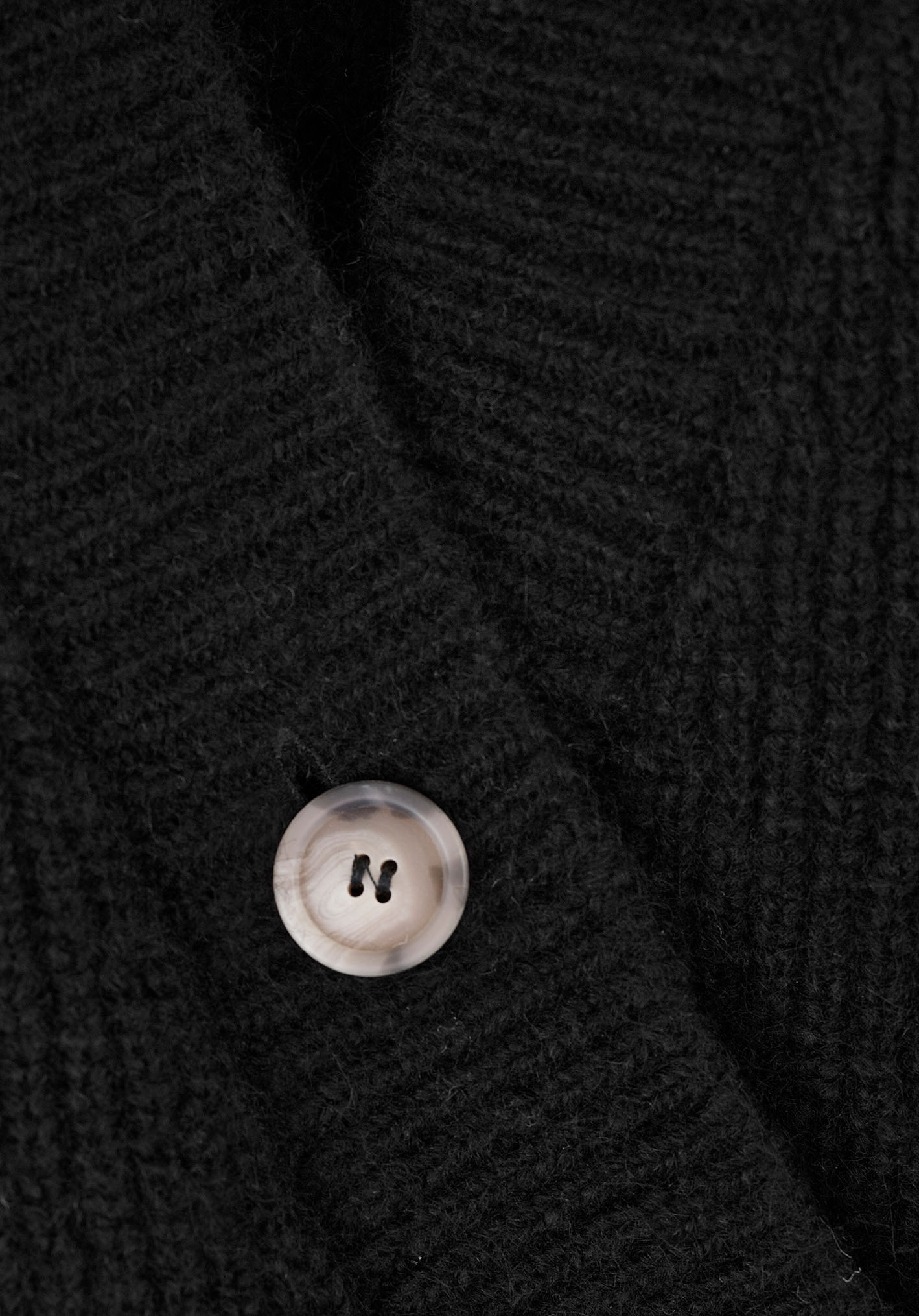 Asymmetrischer Cardigan aus Alpaka | Damen