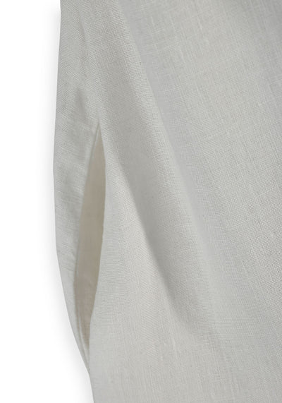Kleid mit gedrehten Trägern aus Leinen | Damen