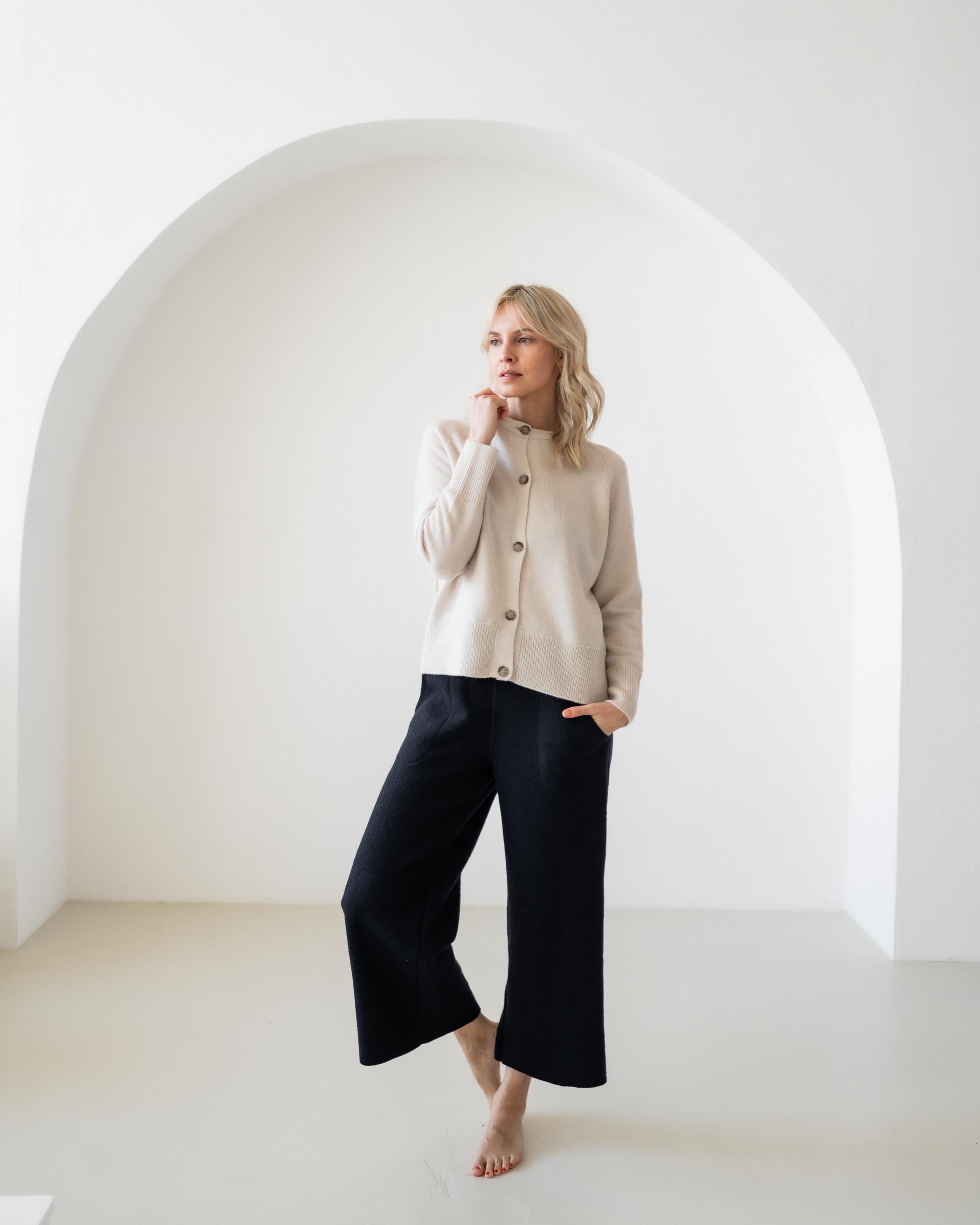 Boiled Wool Culottes