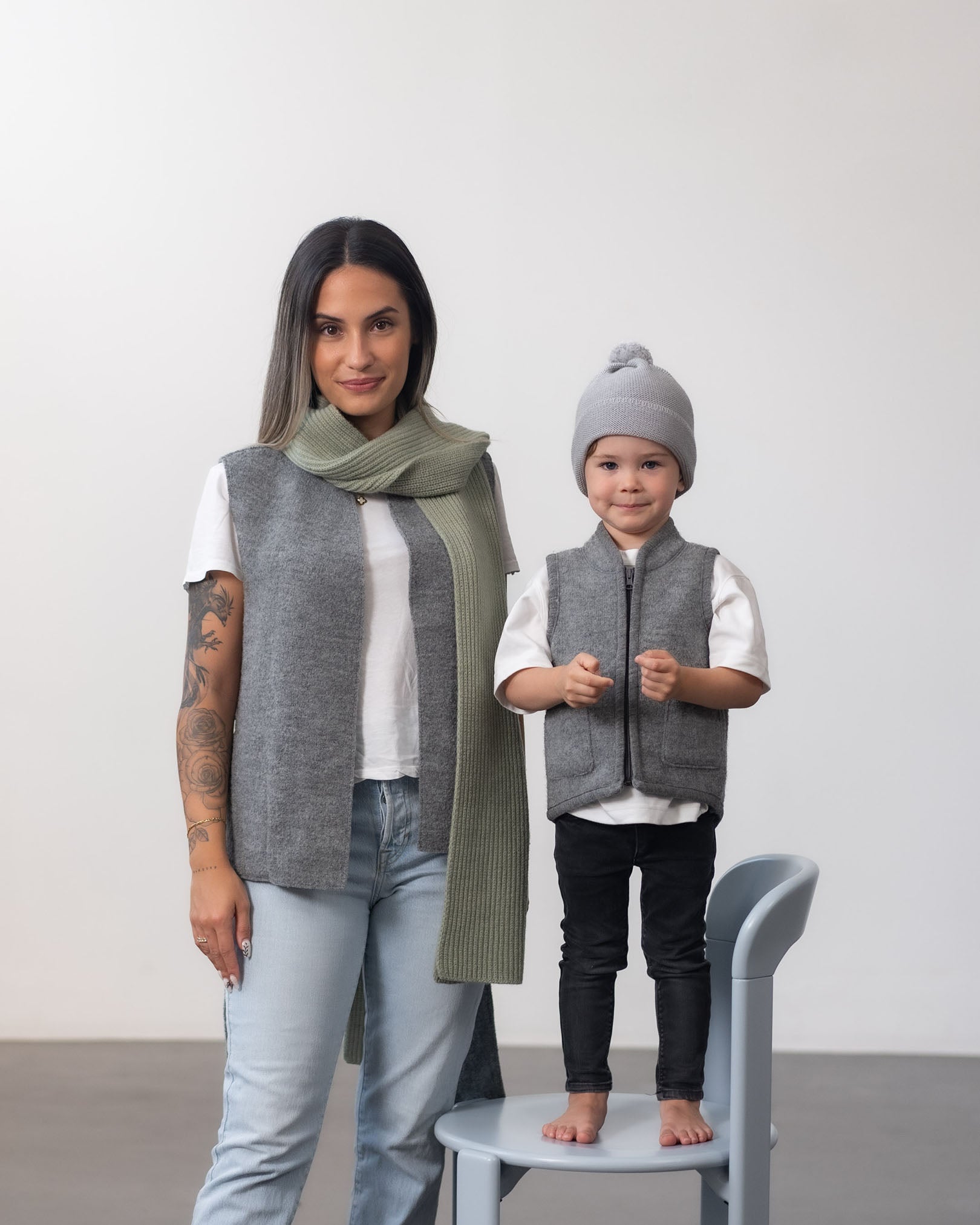 Walked Vest with Belt