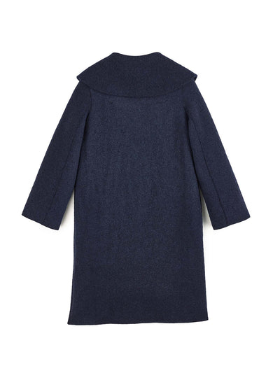 Long coat with collar