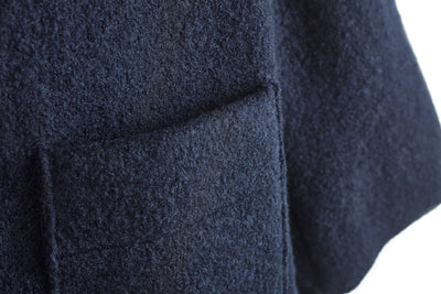 Long coat with collar