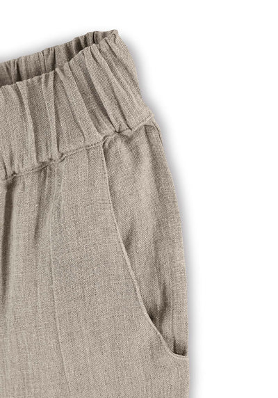 Culotte aus Leinen | Damen