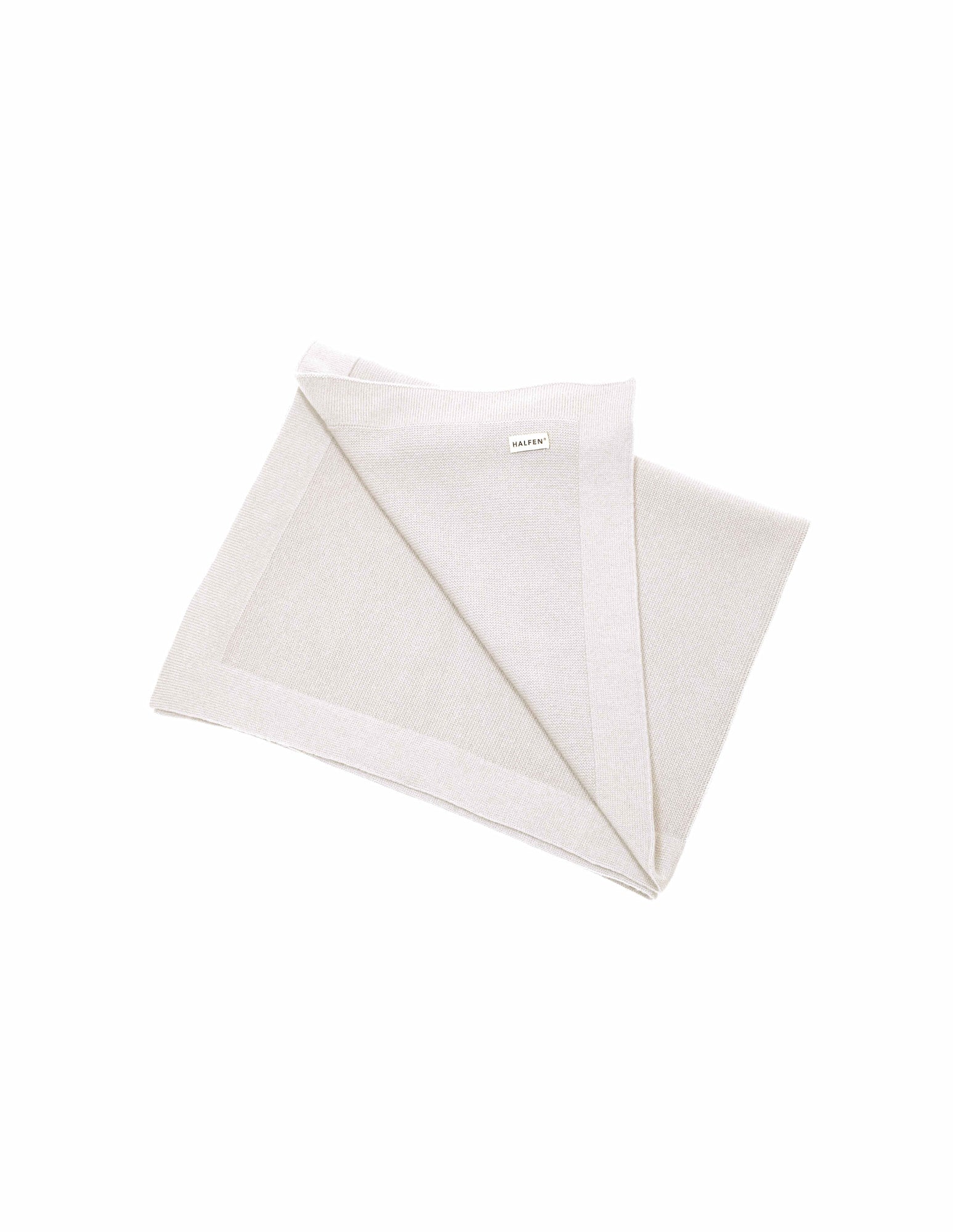 Decke für Babys aus Cashmere in vanille