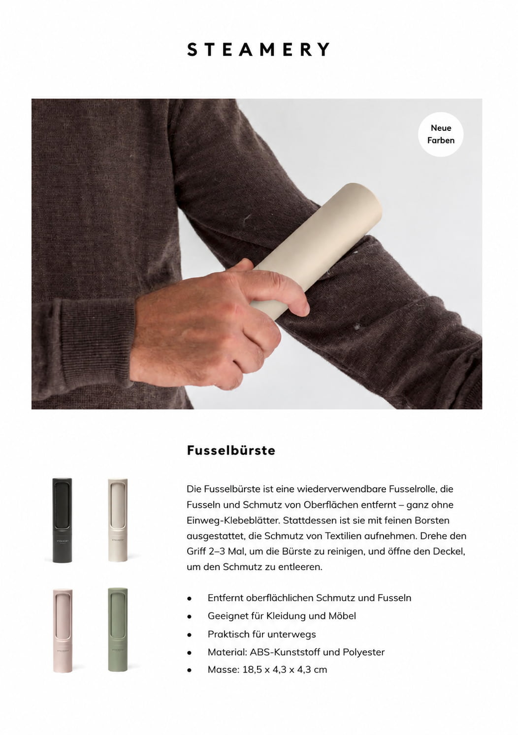 Fusselbürste