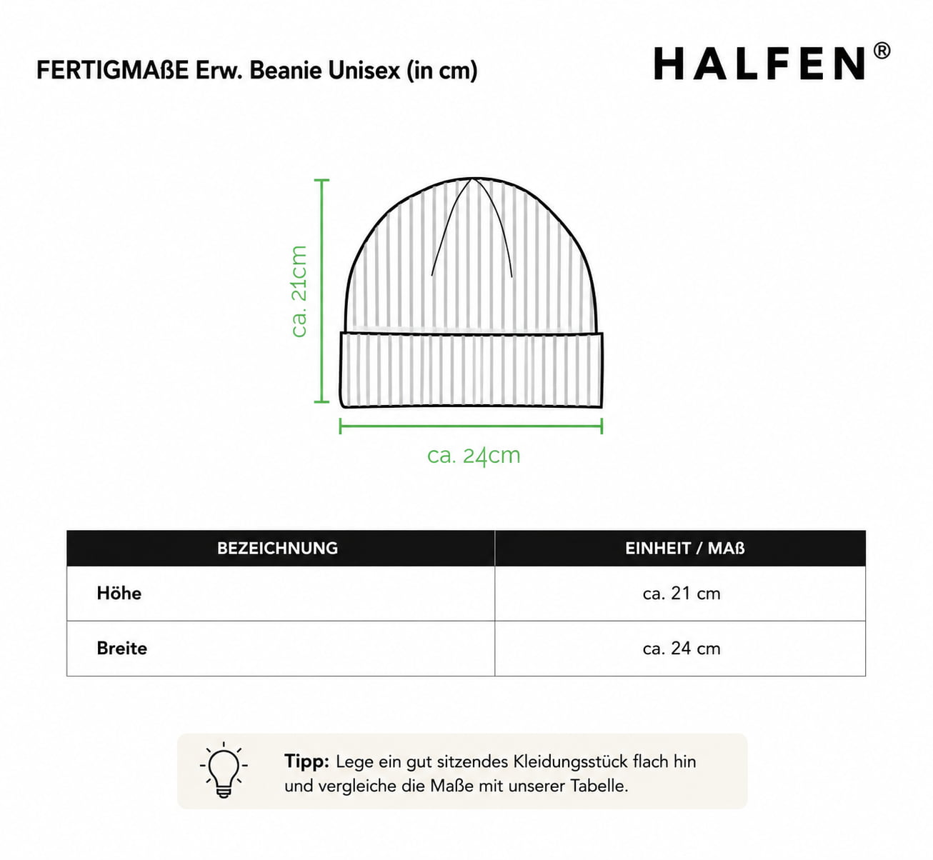 Passform Beanie aus Cashmere Merino | Erwachsene