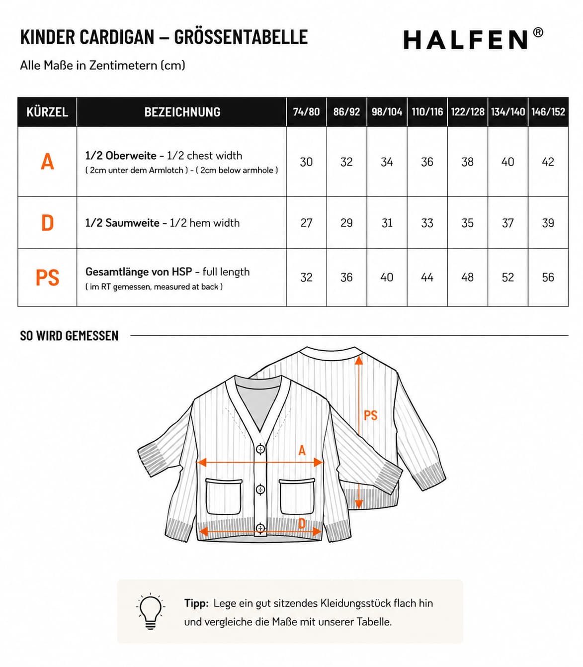 Passform Grobstrick Cardigan aus Merino | Kinder