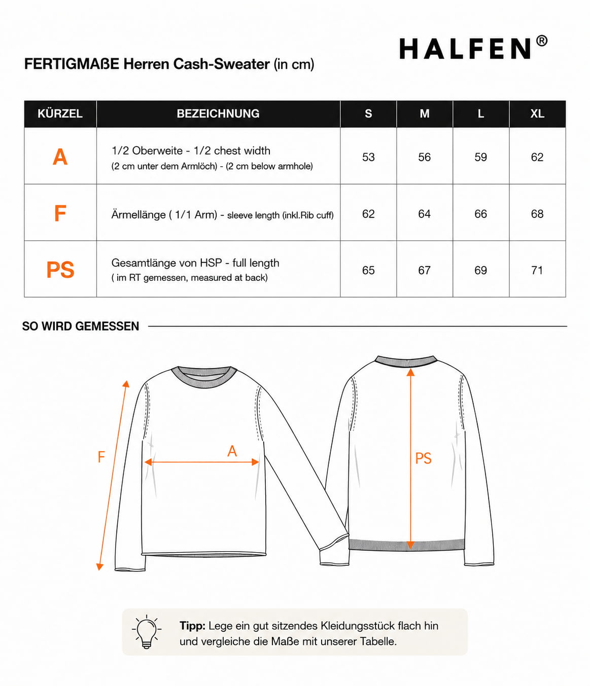Passform Unisex Sweater