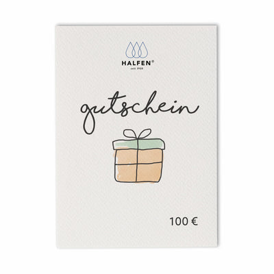 Gutschein Karte Halfen Wert 100 Euro