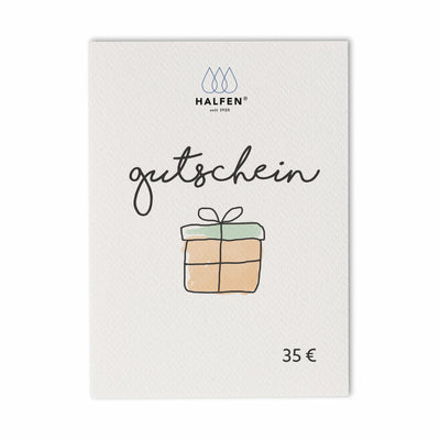 Gutschein Karte Halfen Wert 35 Euro