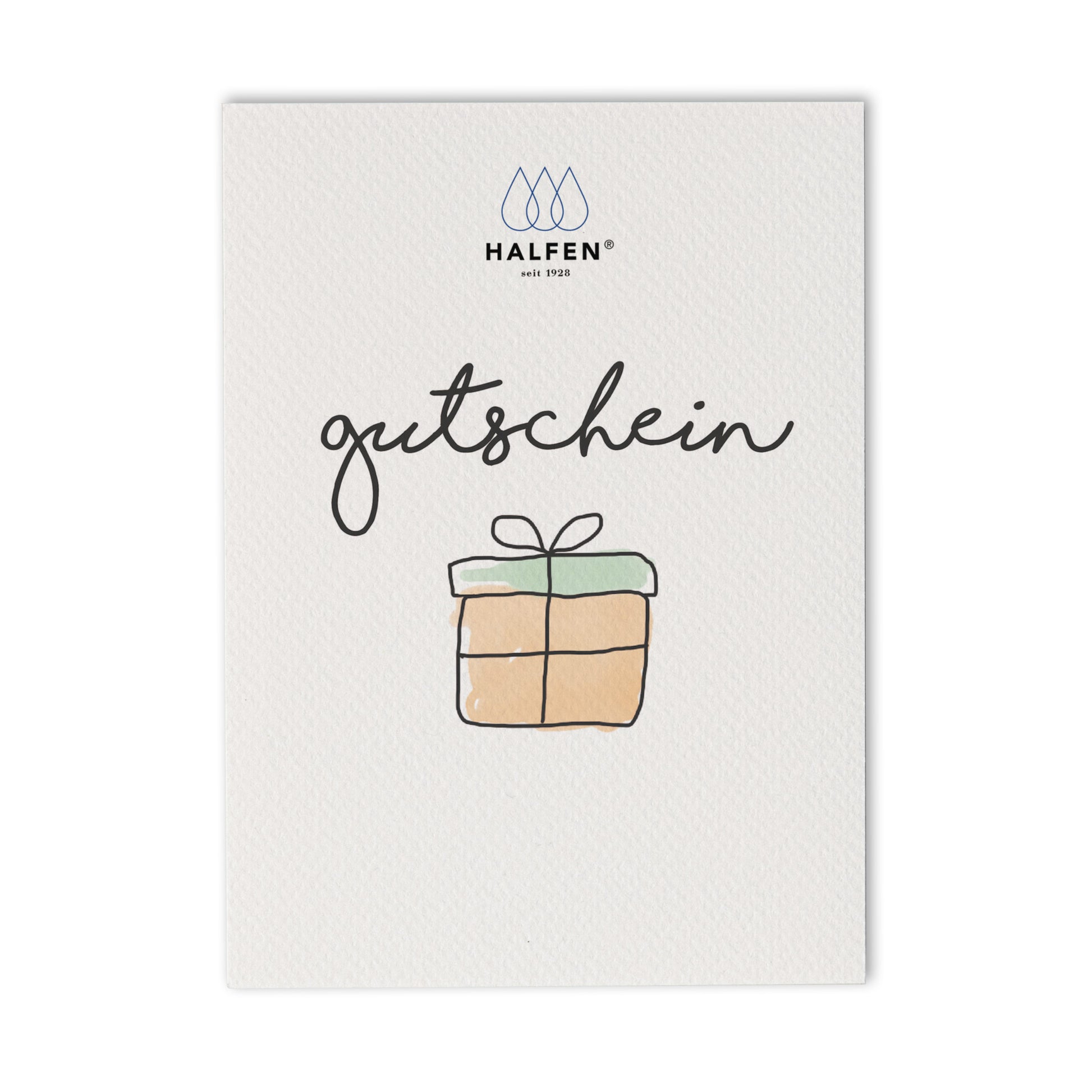 Gutschein Karte Halfen 