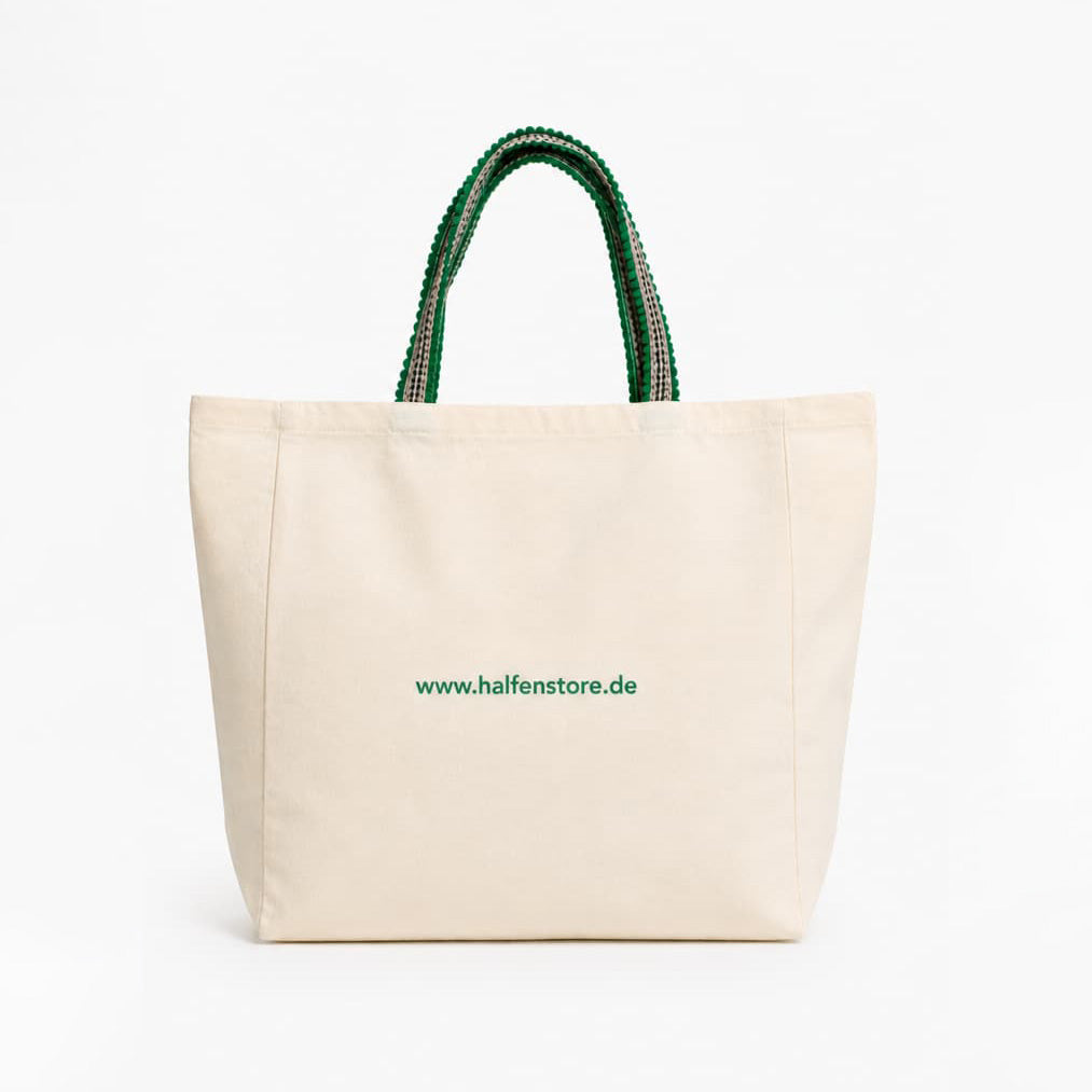 Halfen Tote Bag aus Bio-Baumwolle