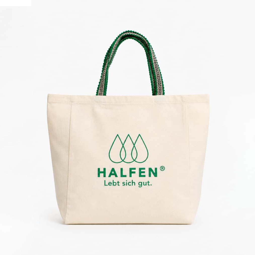 Halfen Tote Bag aus Bio-Baumwolle
