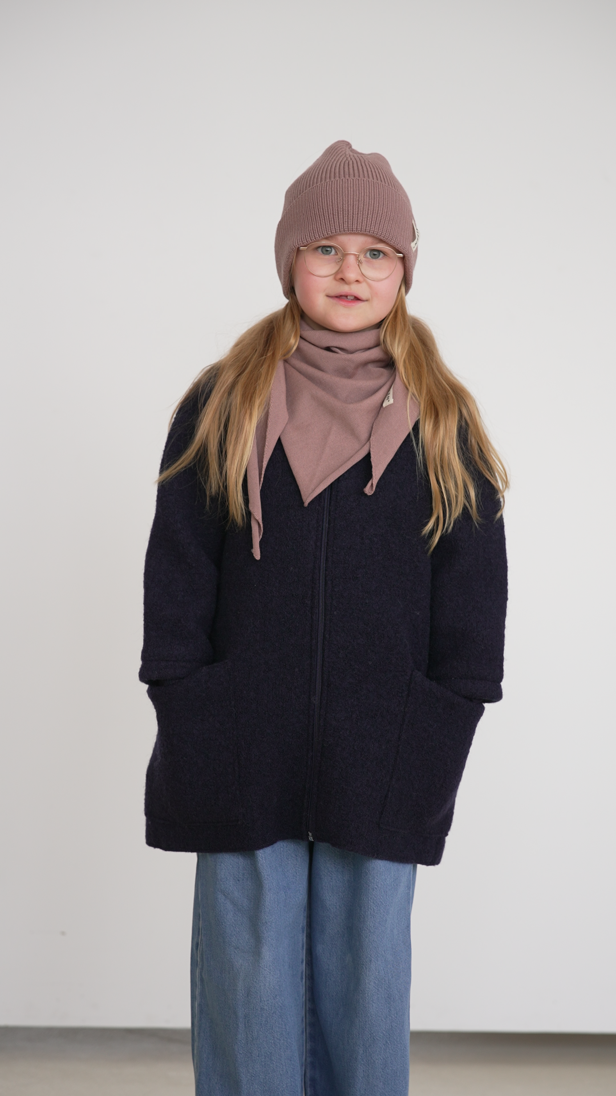 Walk Mantel mit aufgesetzten Taschen