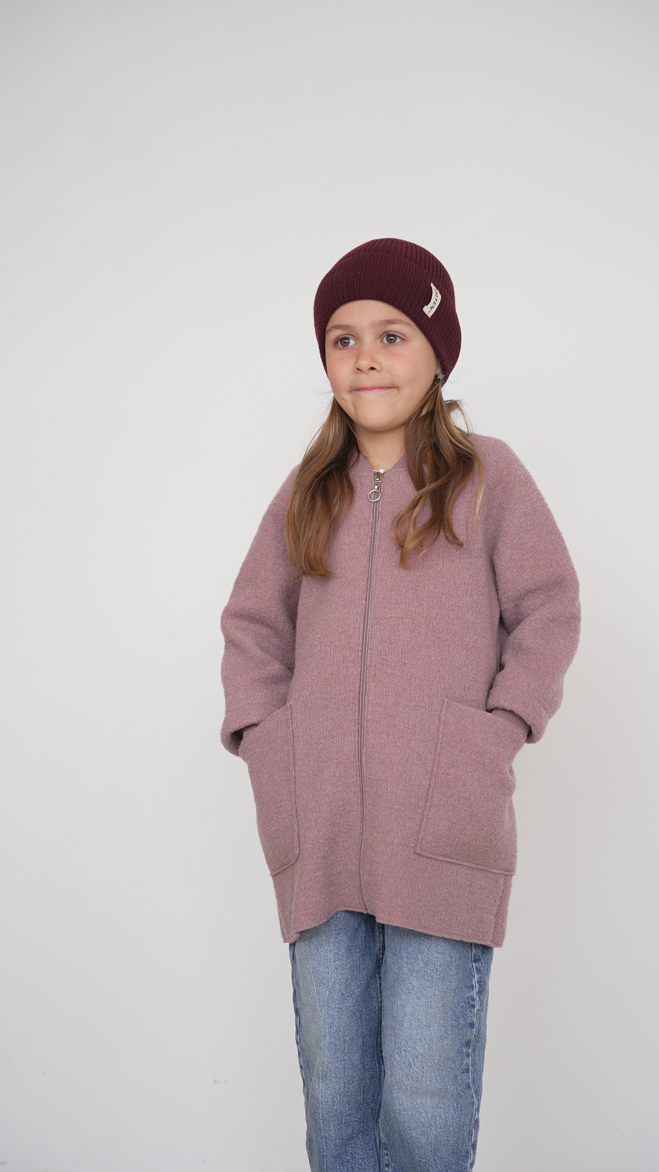Walk Mantel mit aufgesetzten Taschen
