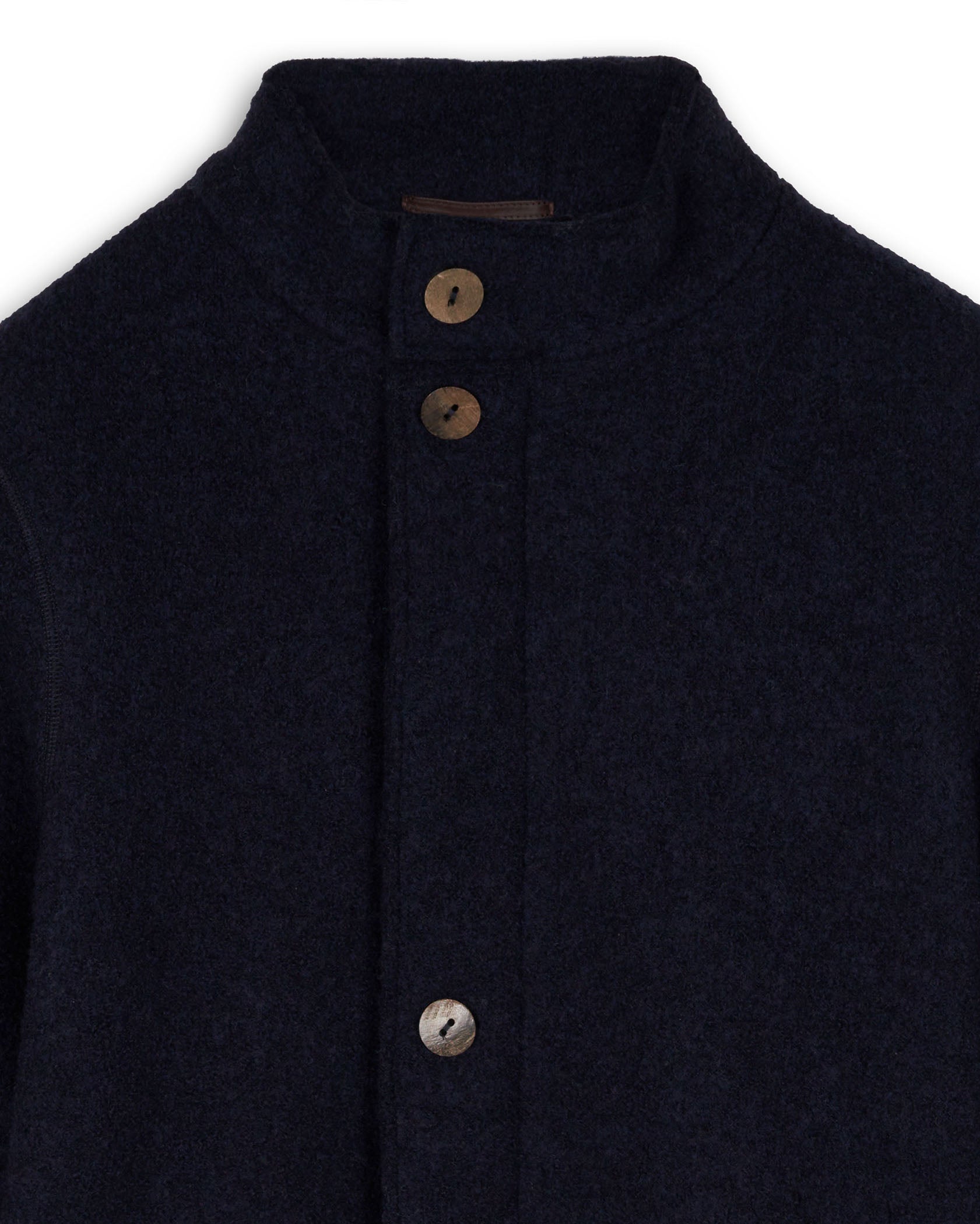 Men's Boiled Wool Coat made of Merino Wool – Simple & Durable