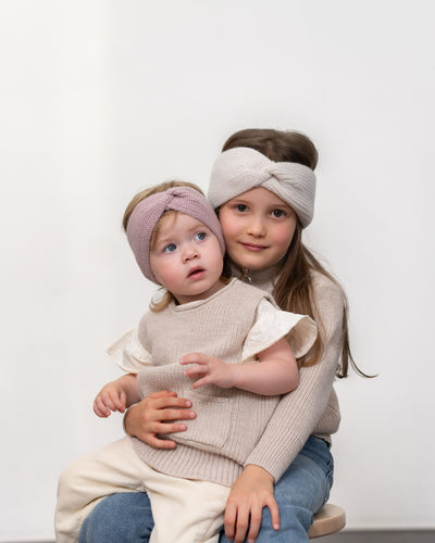 Stirnband aus Cashmere Merino | Kinder