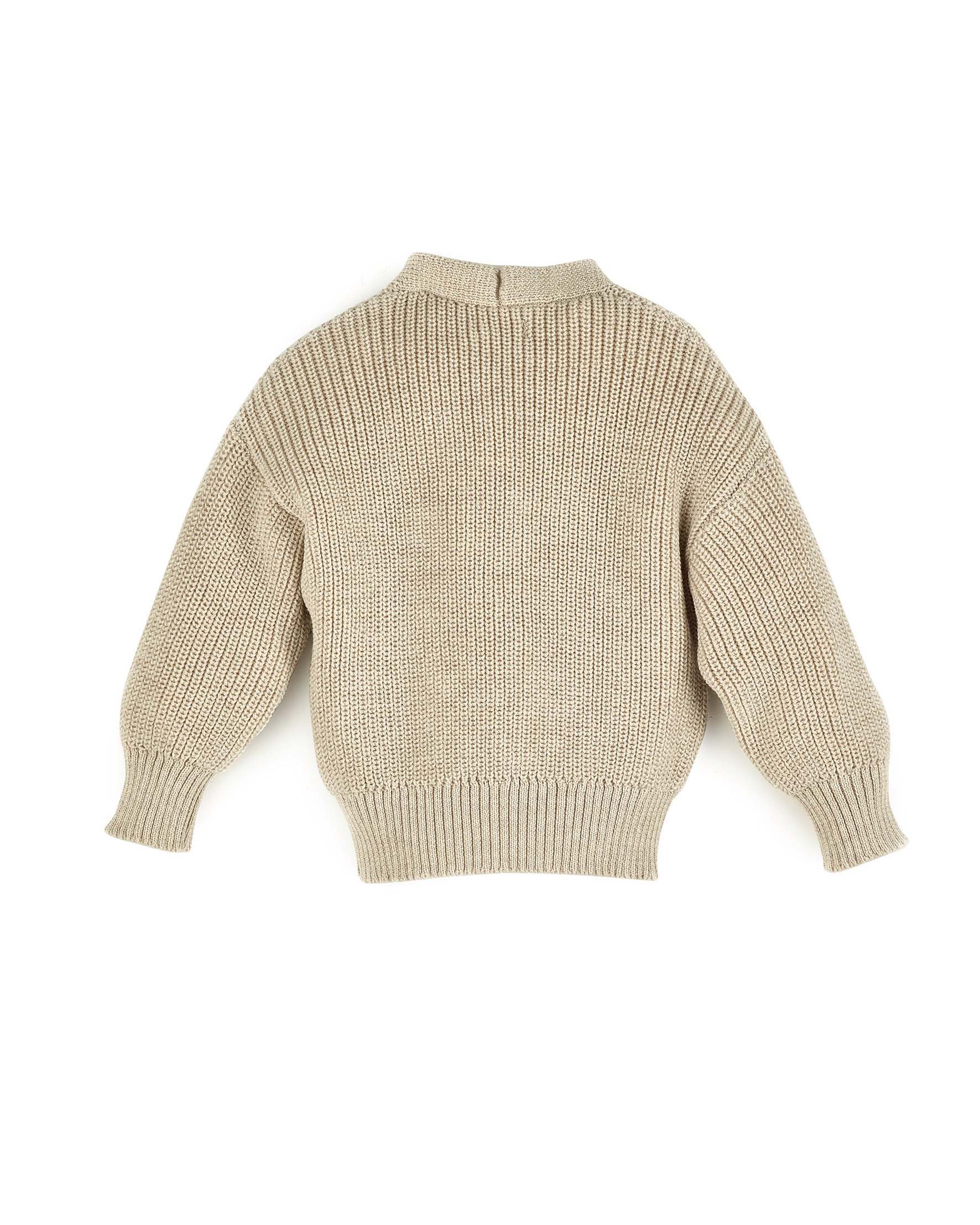Chunky knit cardigan