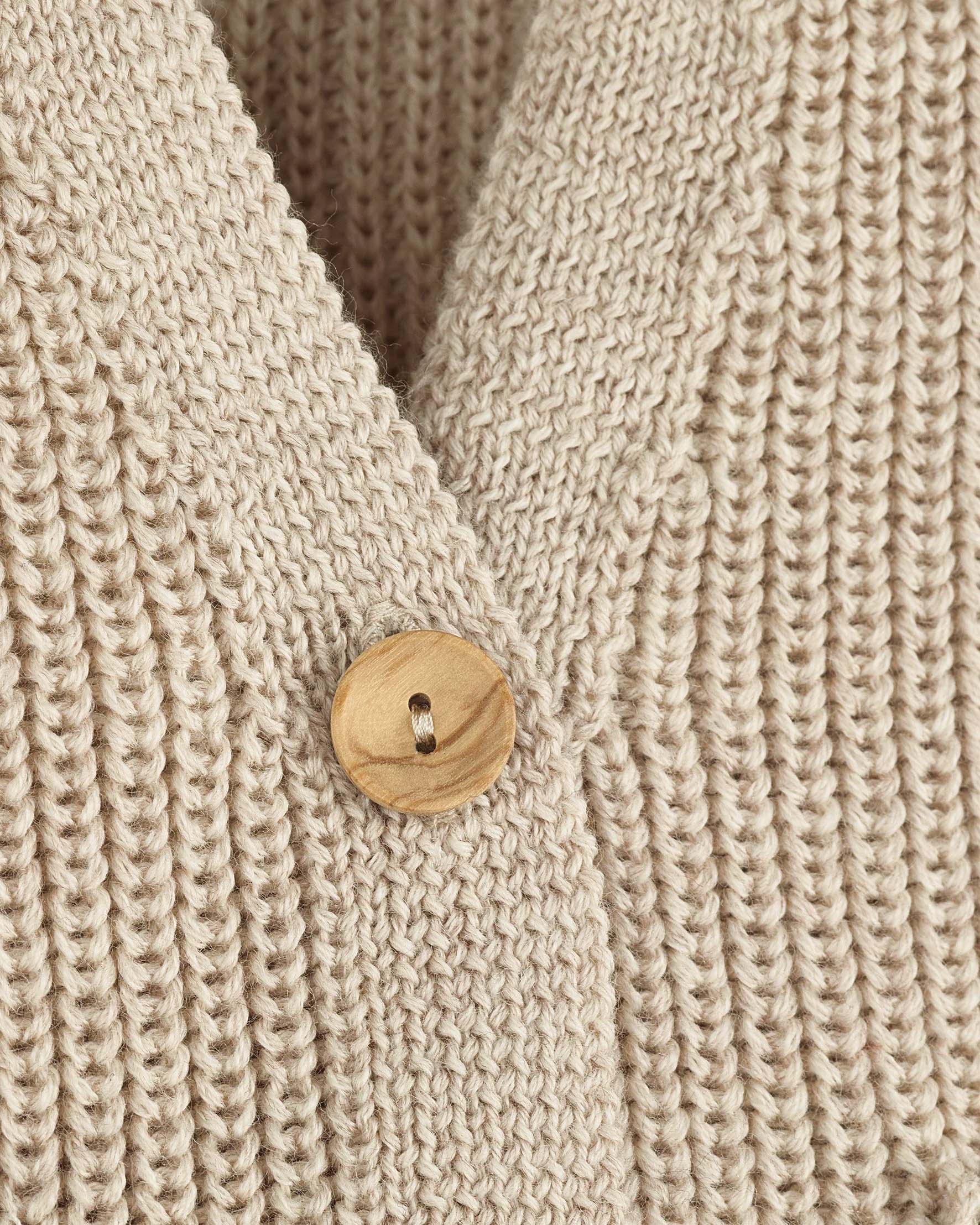 Chunky knit cardigan
