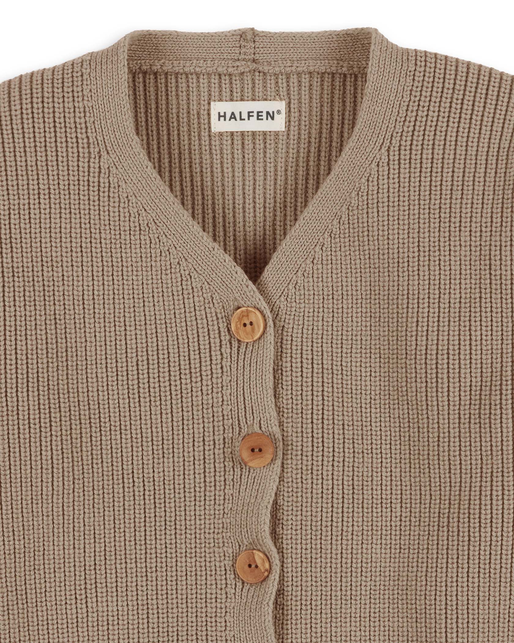 Chunky knit cardigan