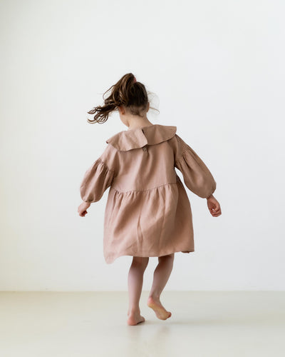 Kleid aus Leinen | Kinder