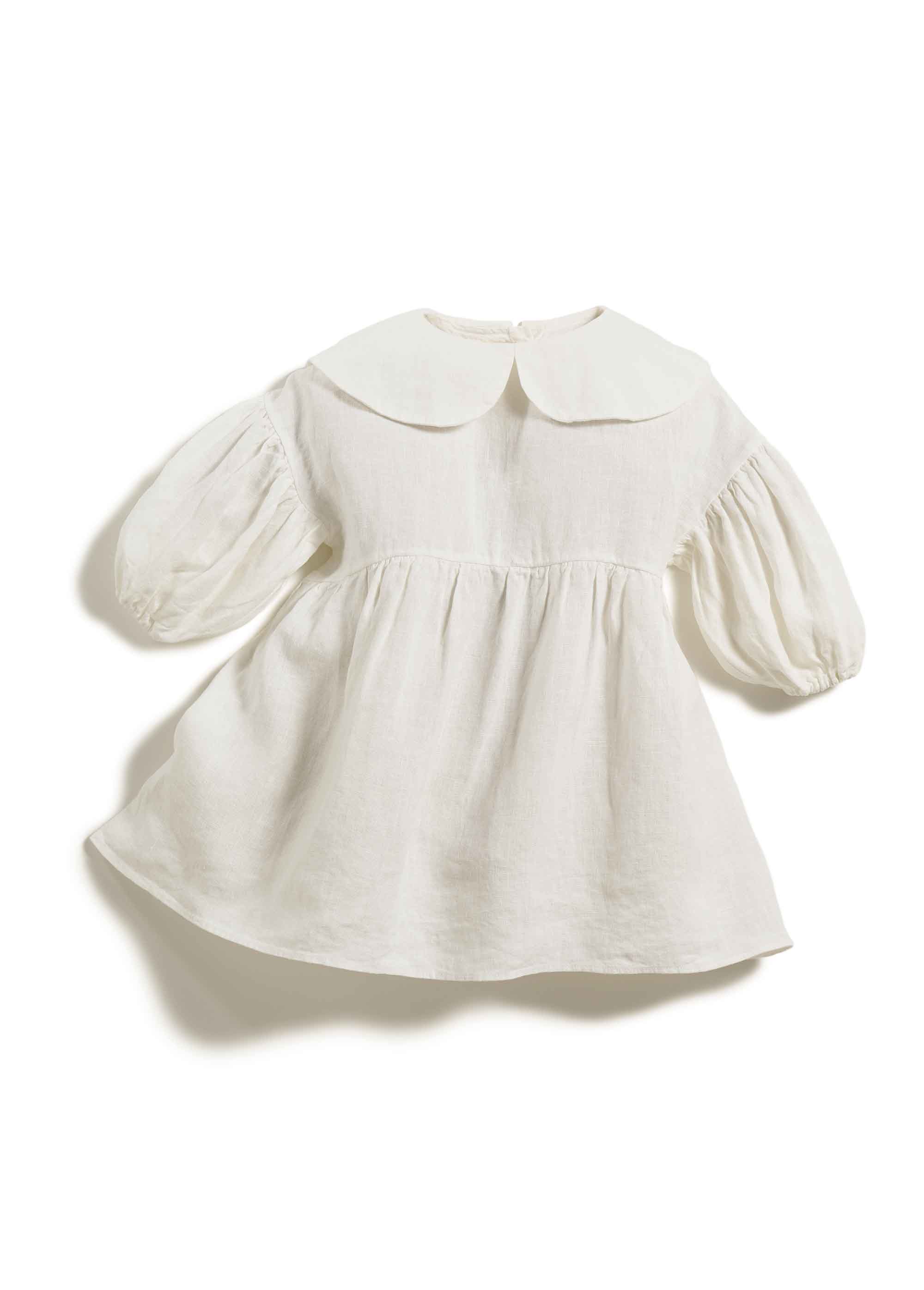 Kinder Leinen Kleid
