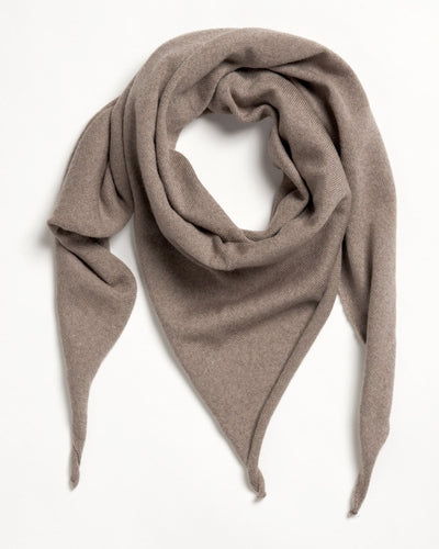 Dreiecksschal für Kinder aus Merinowolle