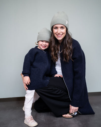 Mantel aus Wollwalk | Kinder