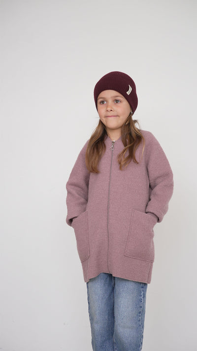 Mantel aus Wollwalk | Kinder