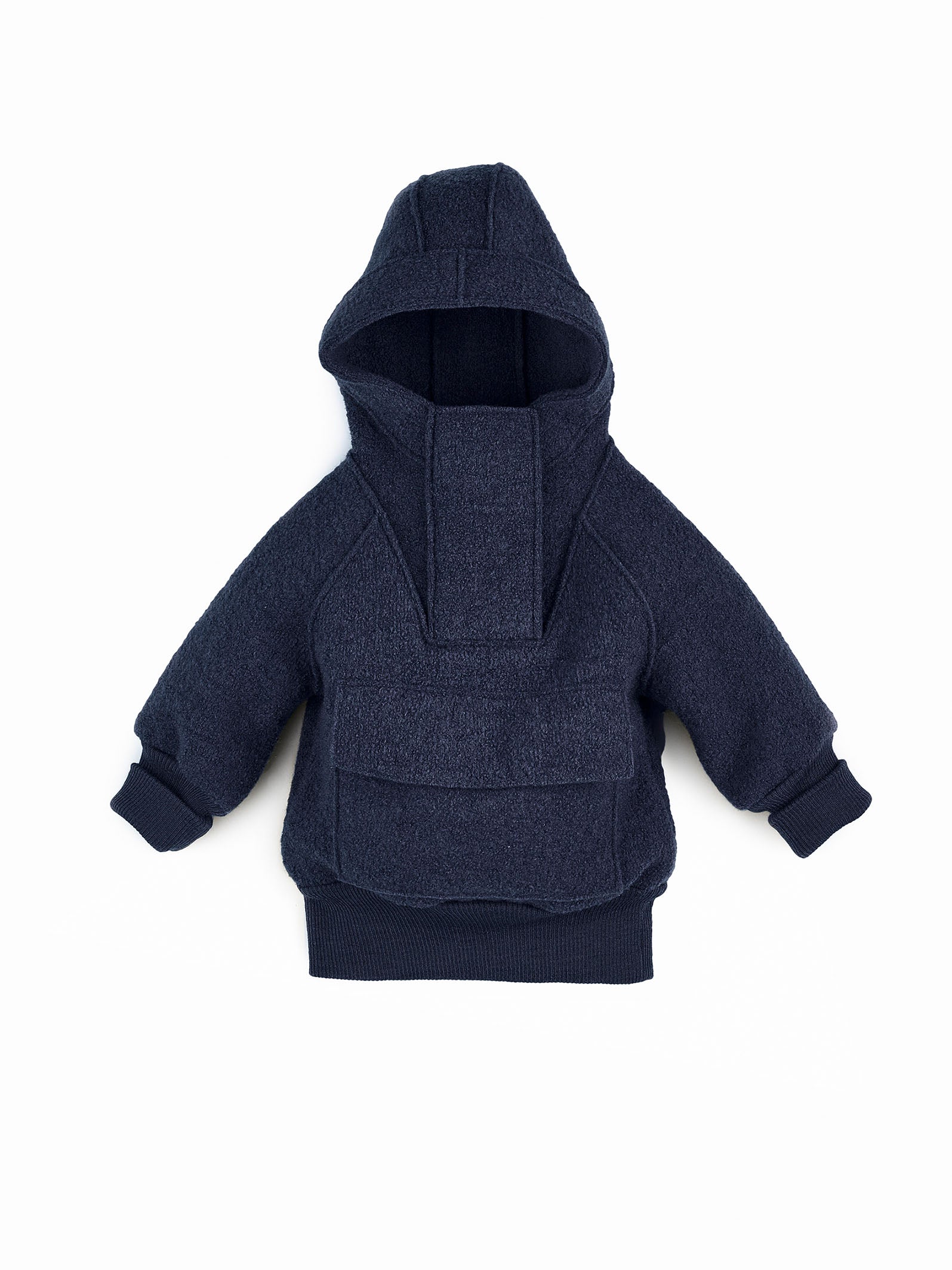 Pullover jacket with chest pocket