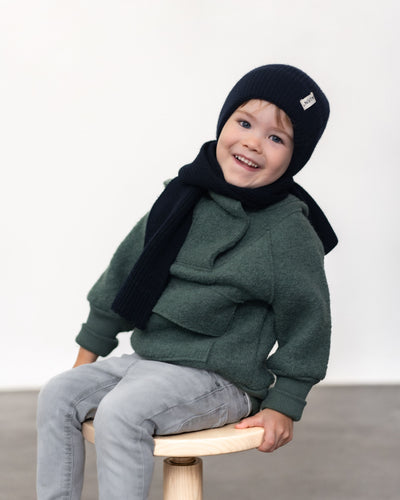 Pullover jacket with chest pocket