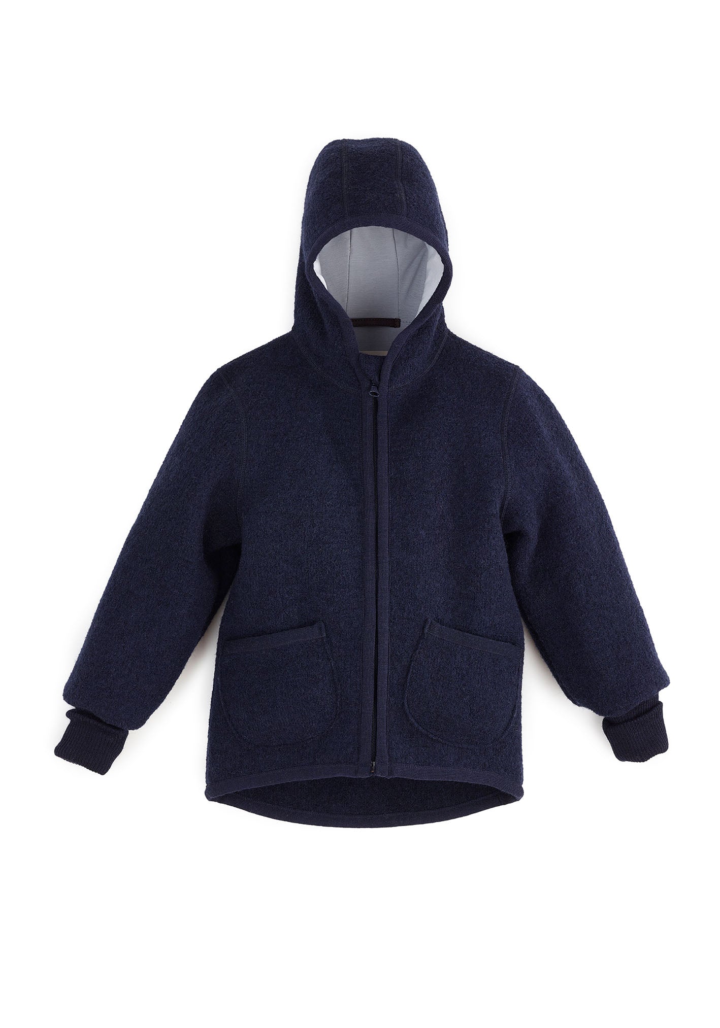 Fleece jacket with zipper
