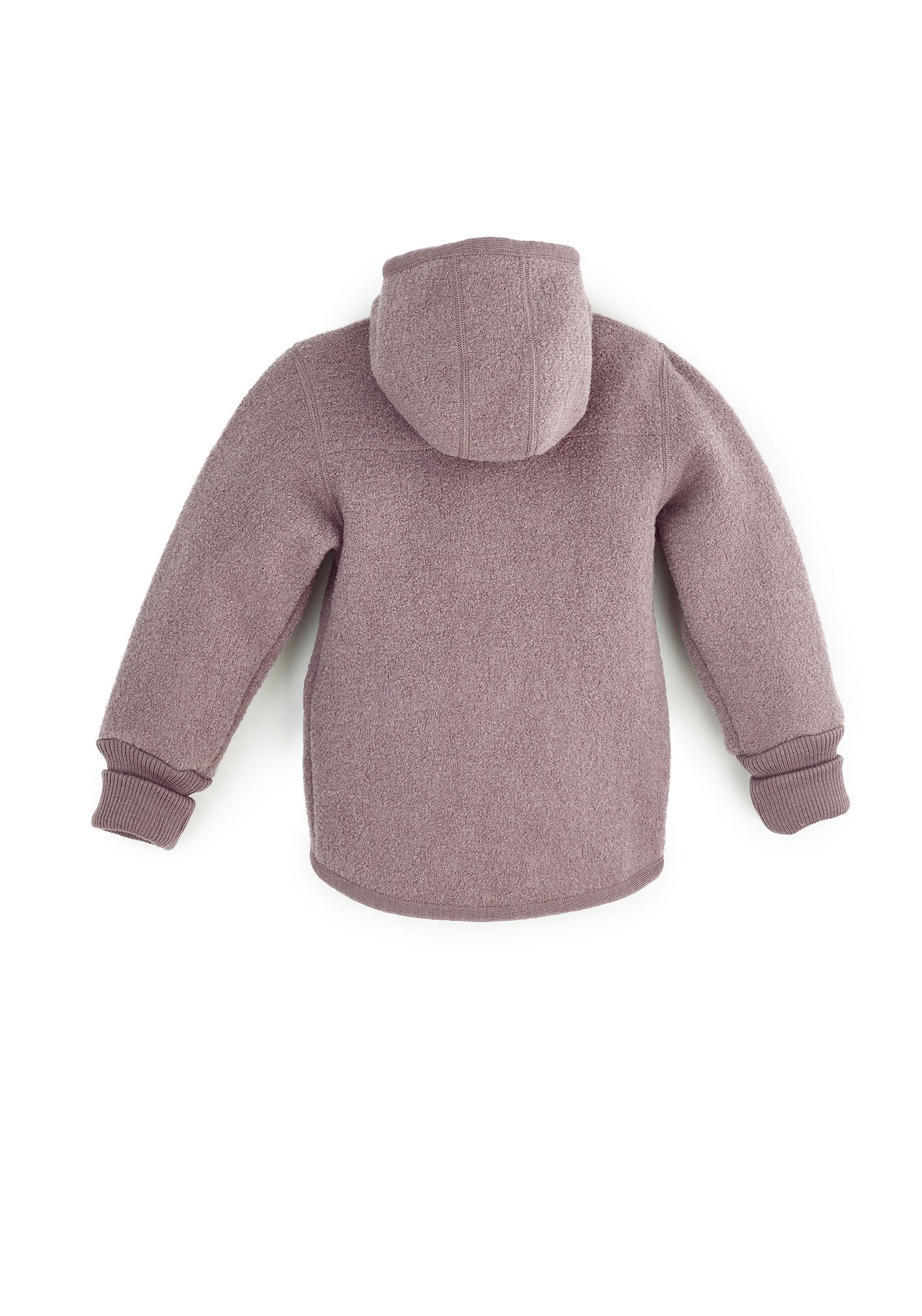 Fleece jacket with zipper