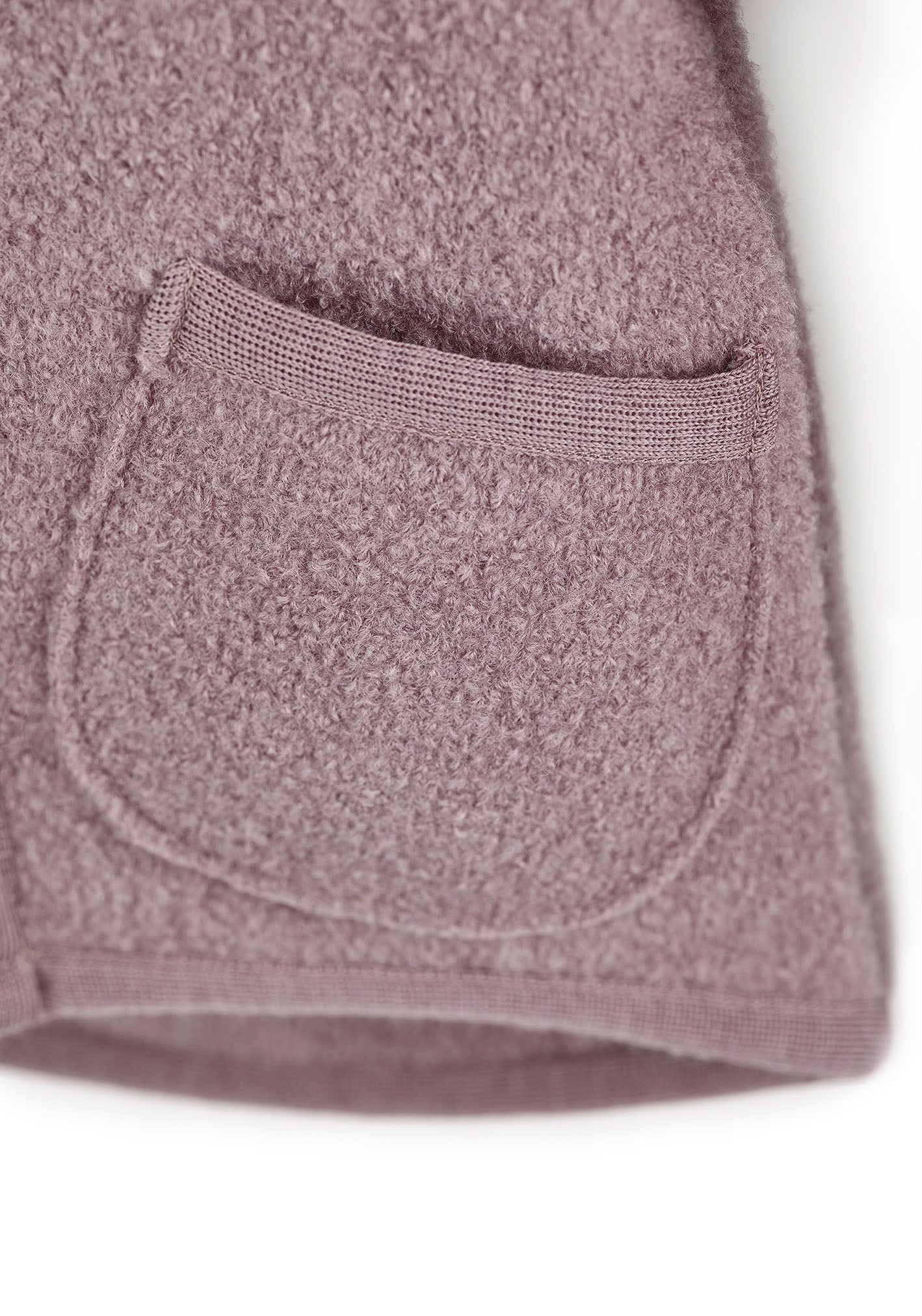 Fleece jacket with zipper