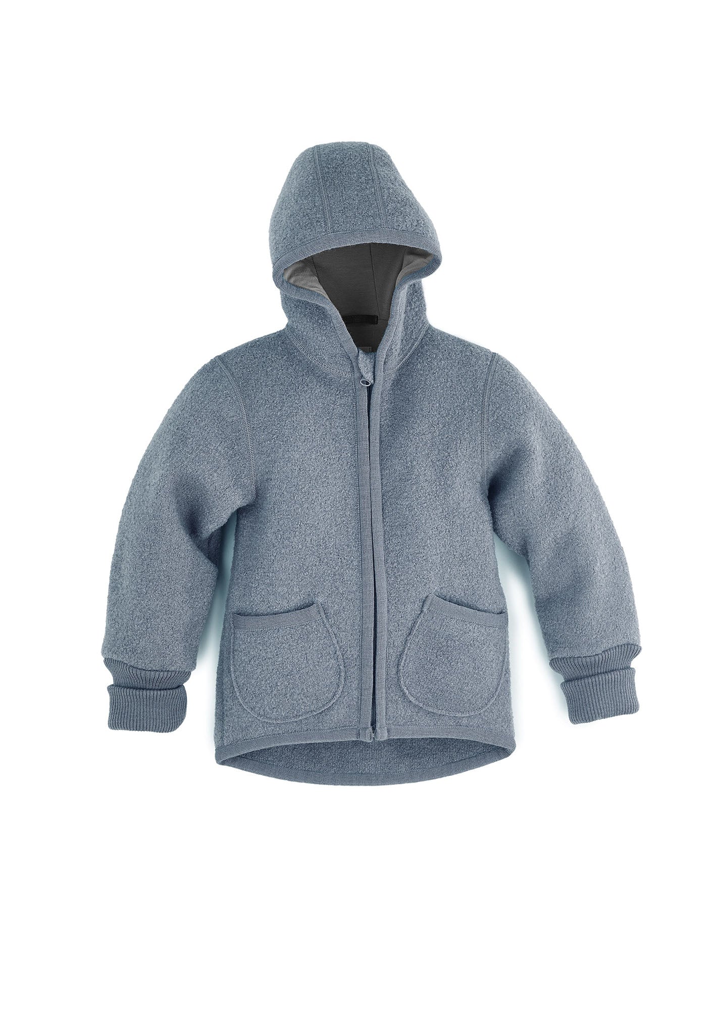 Fleece jacket with zipper