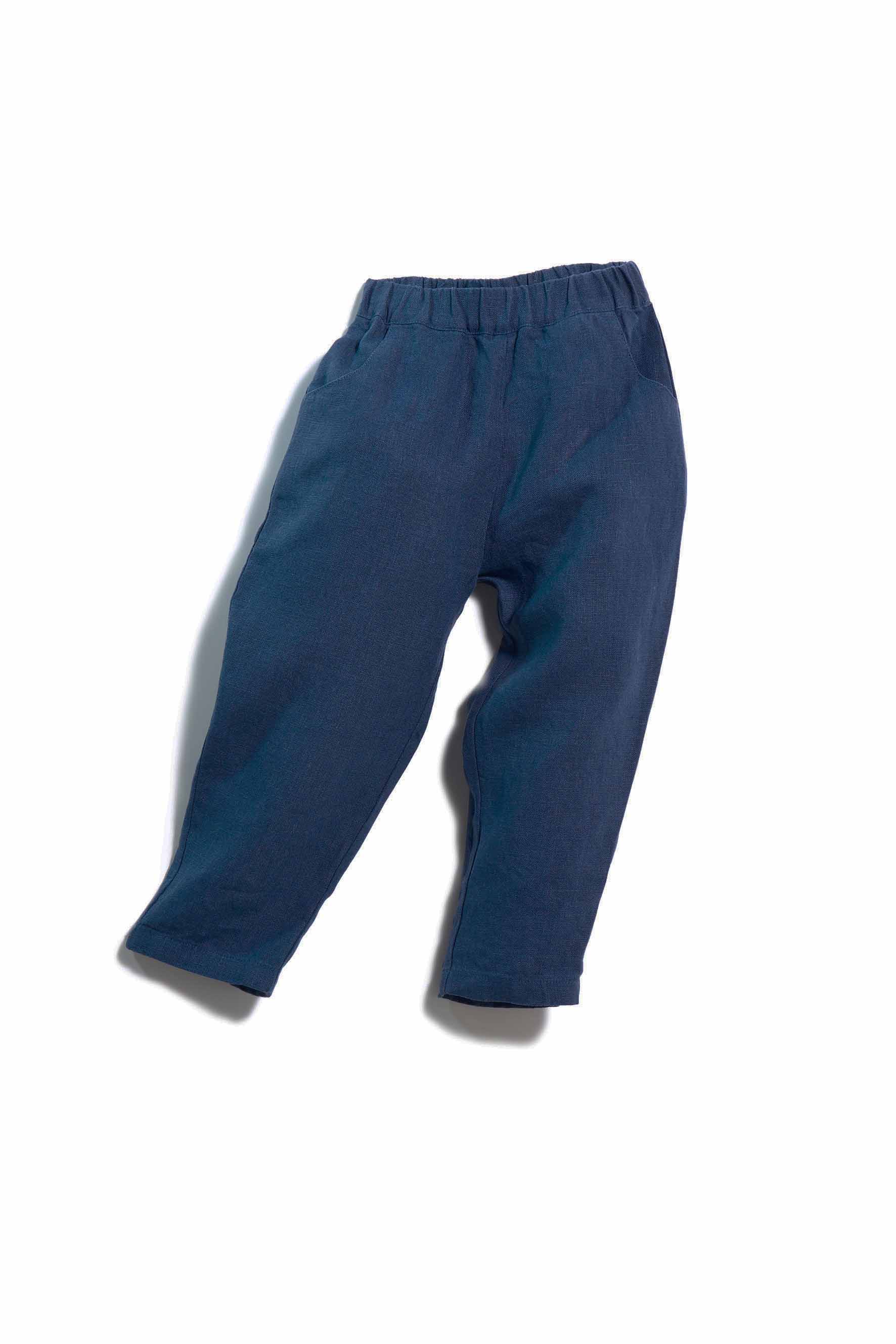 Kinder Leinen Hose