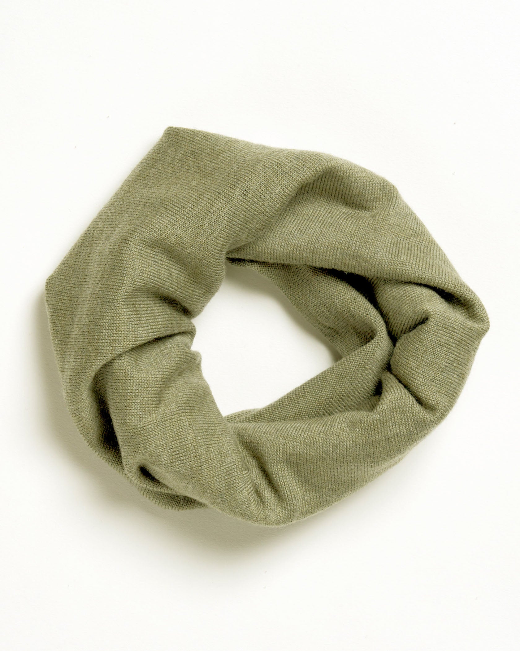 Loop Kinder Schal aus Merinowolle in Forrest