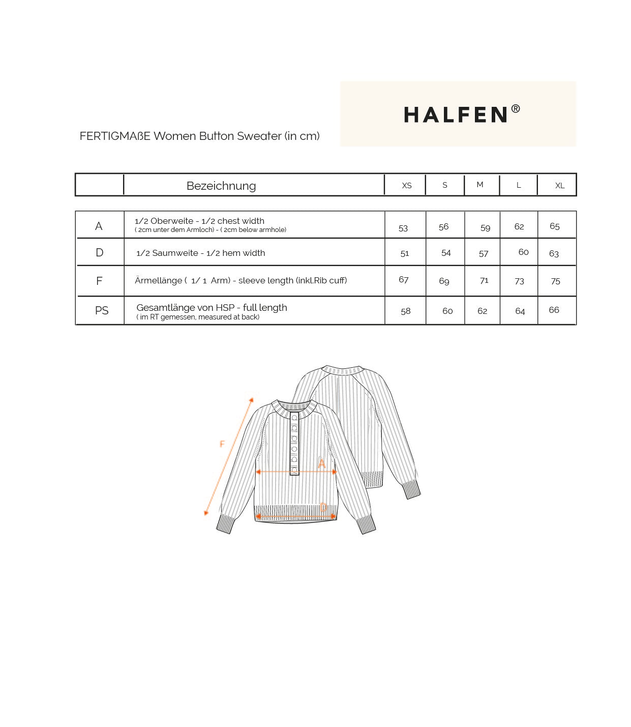 Passform Struktur Sweater mit Knopfleiste aus Alpaka | Damen