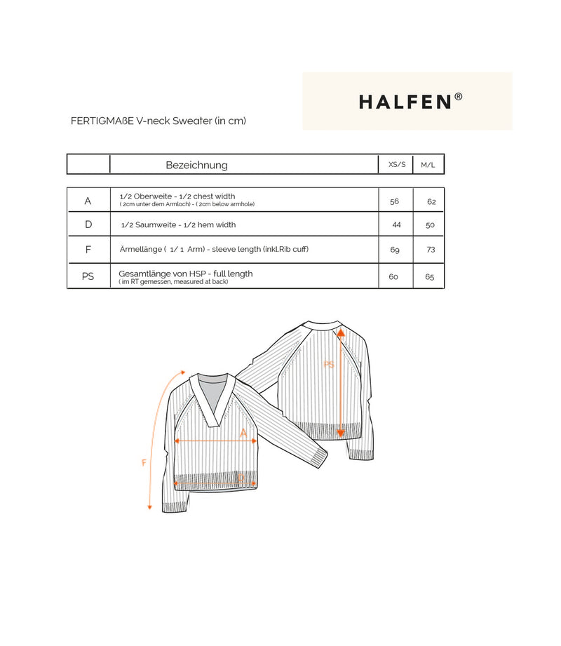 Passform Pullover V-Ausschnitt aus Cashmere Merino | Damen