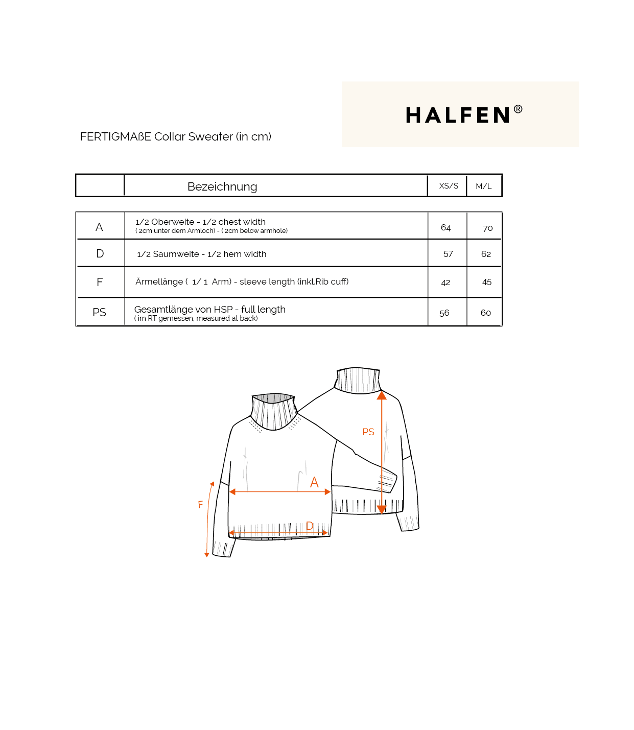 Passform Stehkragen Pullover aus Cashmere Merino | Damen