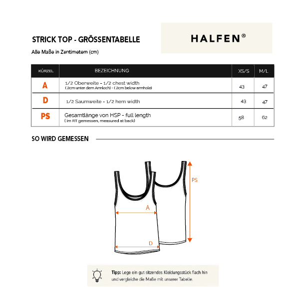 Passform Dünnes Feinstrick Top aus Merinowolle | Damen