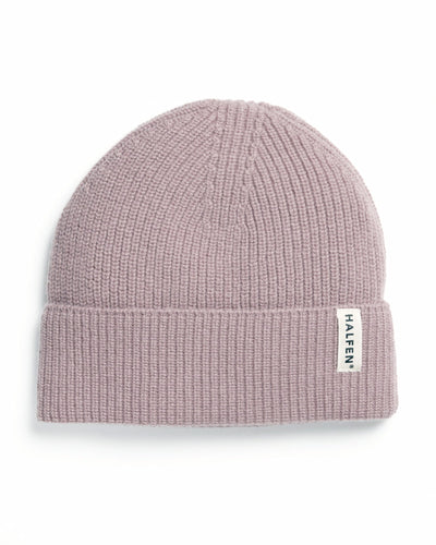 Mütze aus Cashmere in Rose