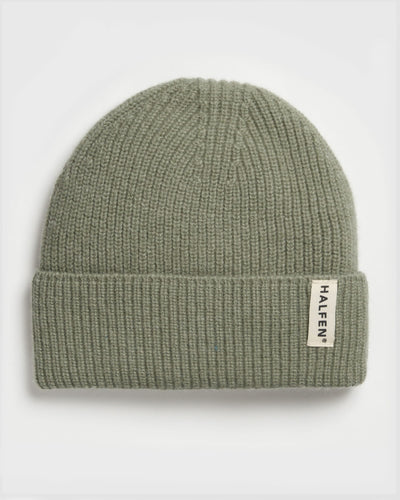 Unisex Mütze aus Cashmere in Sage