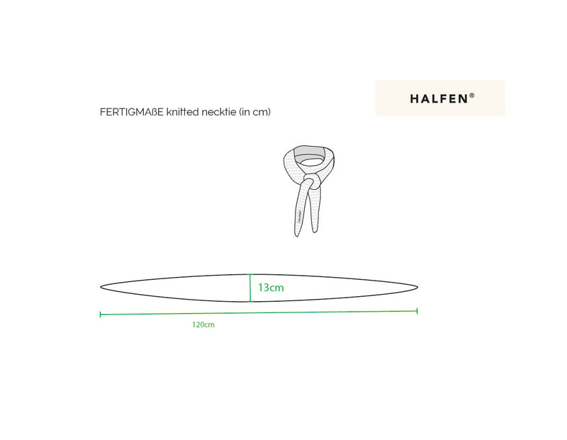 Passform Gestricktes Halstuch