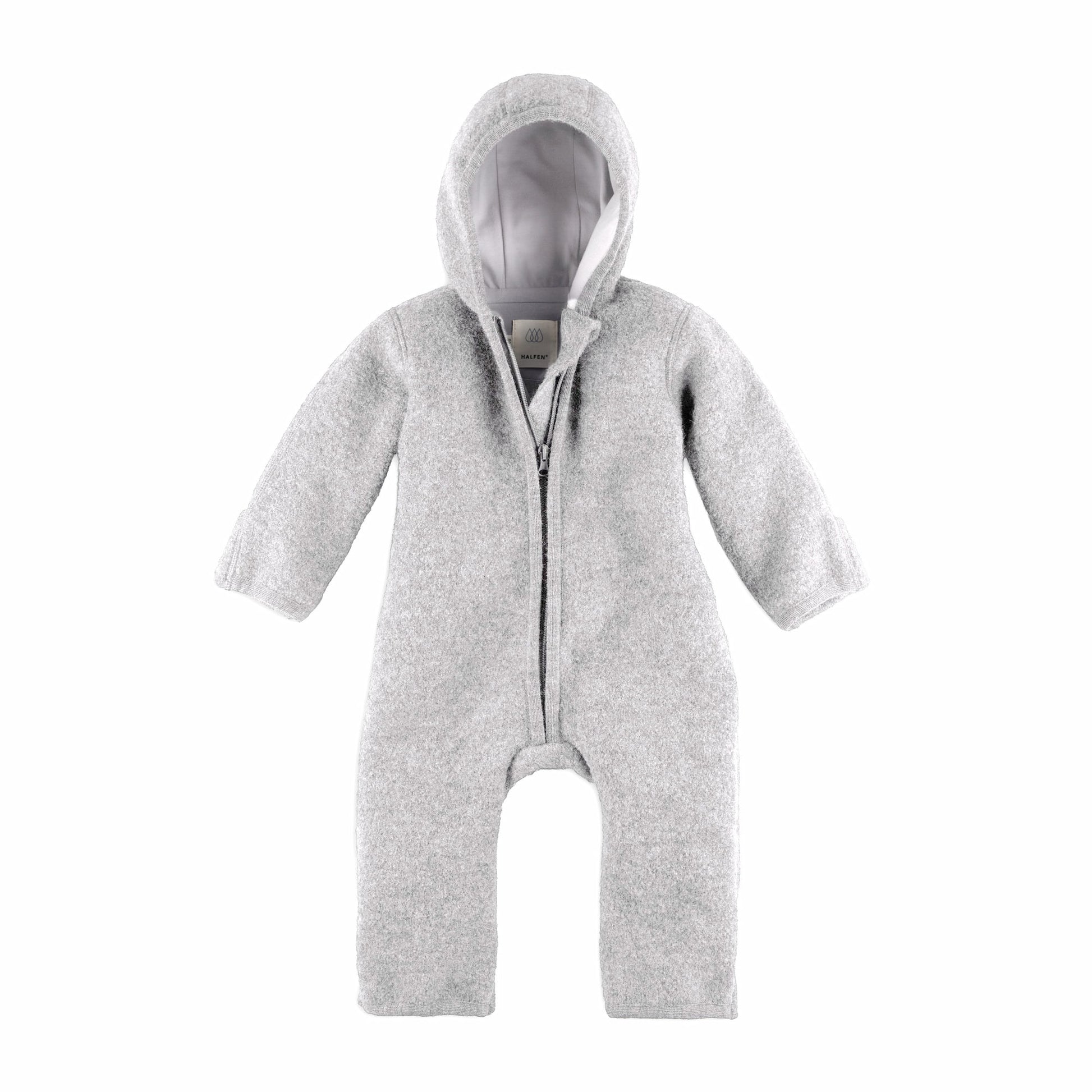 Wollwalk Overall von Halfen in Delfin Farbe