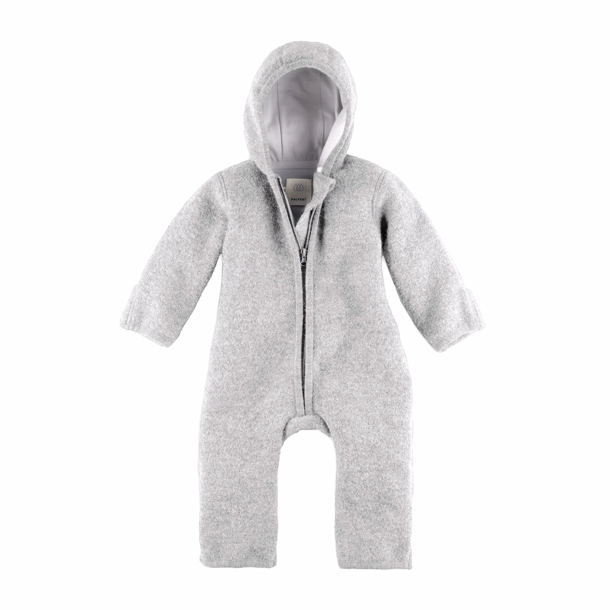 Wollwalk Overall von Halfen in Delfin Farbe