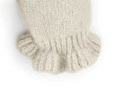 Pullover mit Peter Pan Kragen aus Alpaka | Baby & Kinder