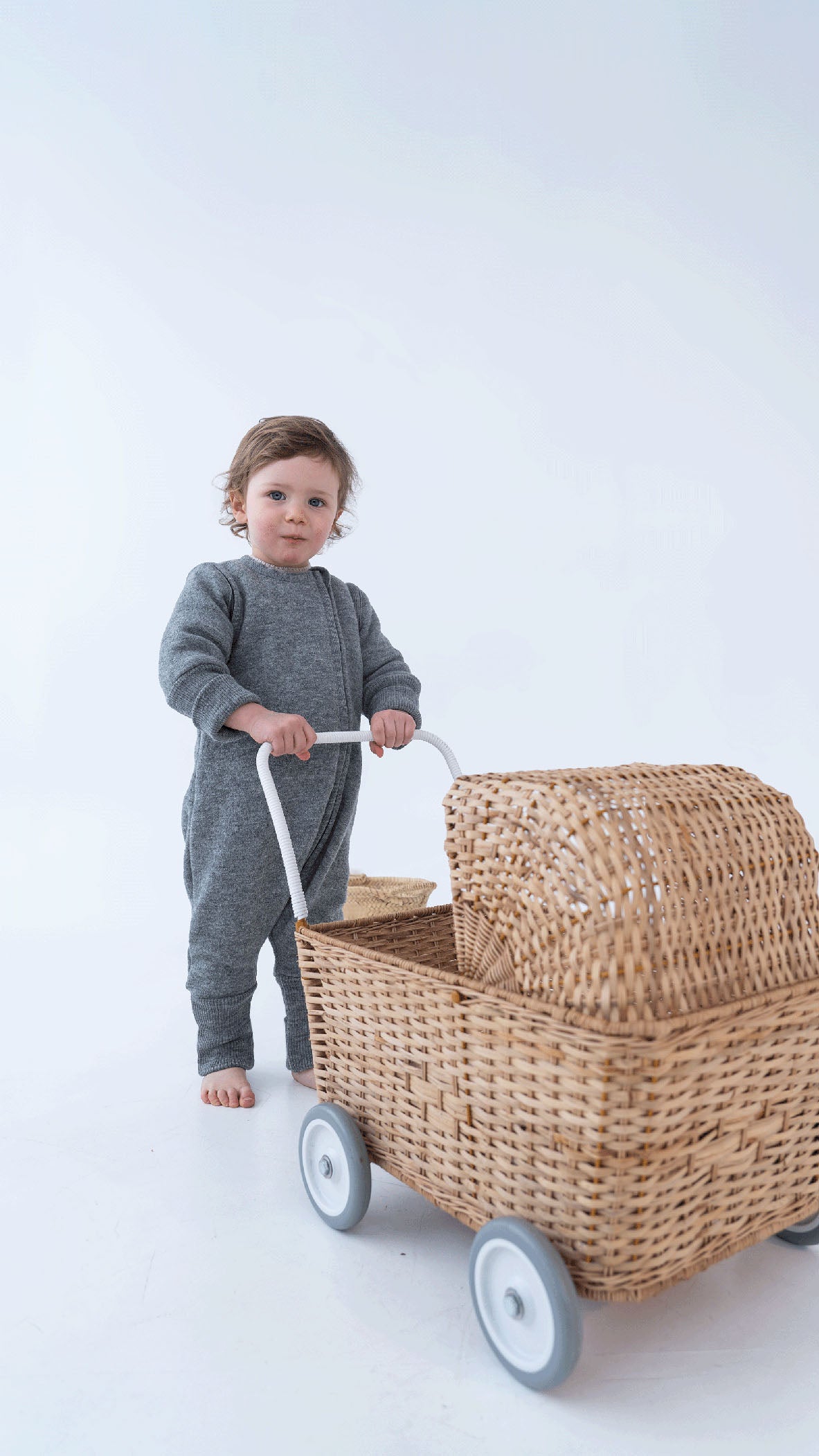 Schlafsack mit Beinen aus feinem Wollwalk | Baby & Kinder