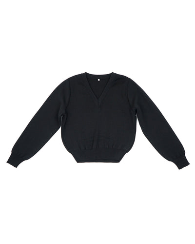 Pullover V-Ausschnitt aus Merino | Damen